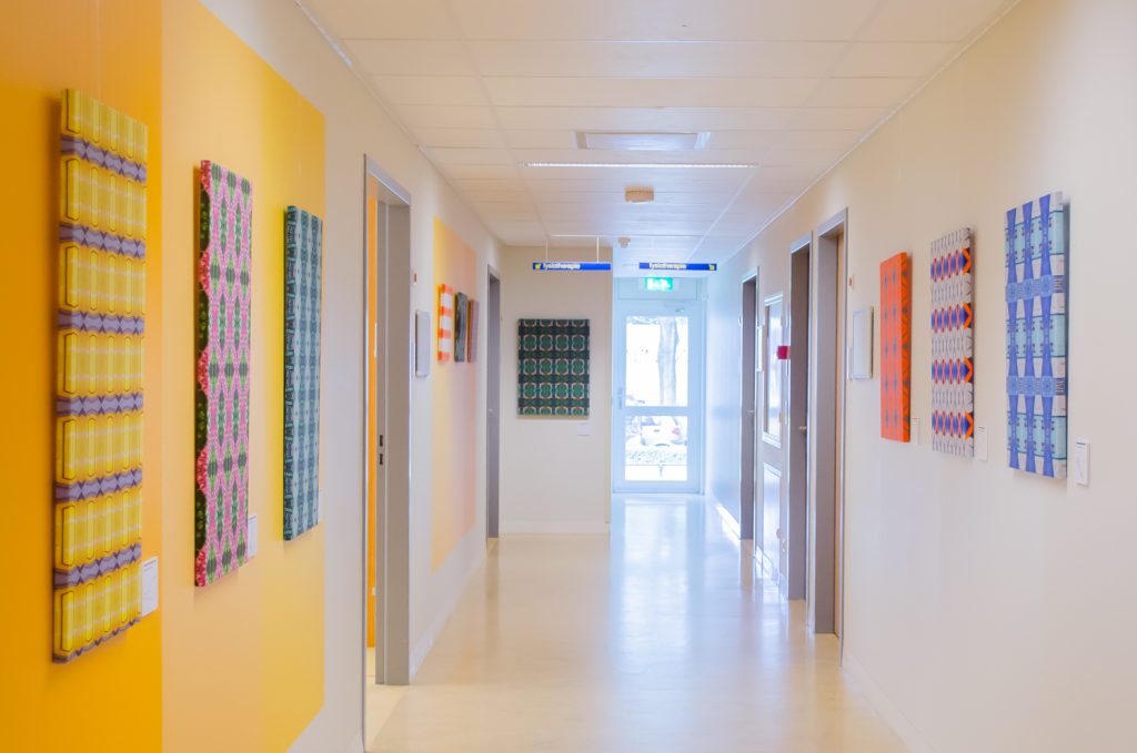 Diverse foto patronen waren te zien bij Treant zorggroep in Hoogeveen.