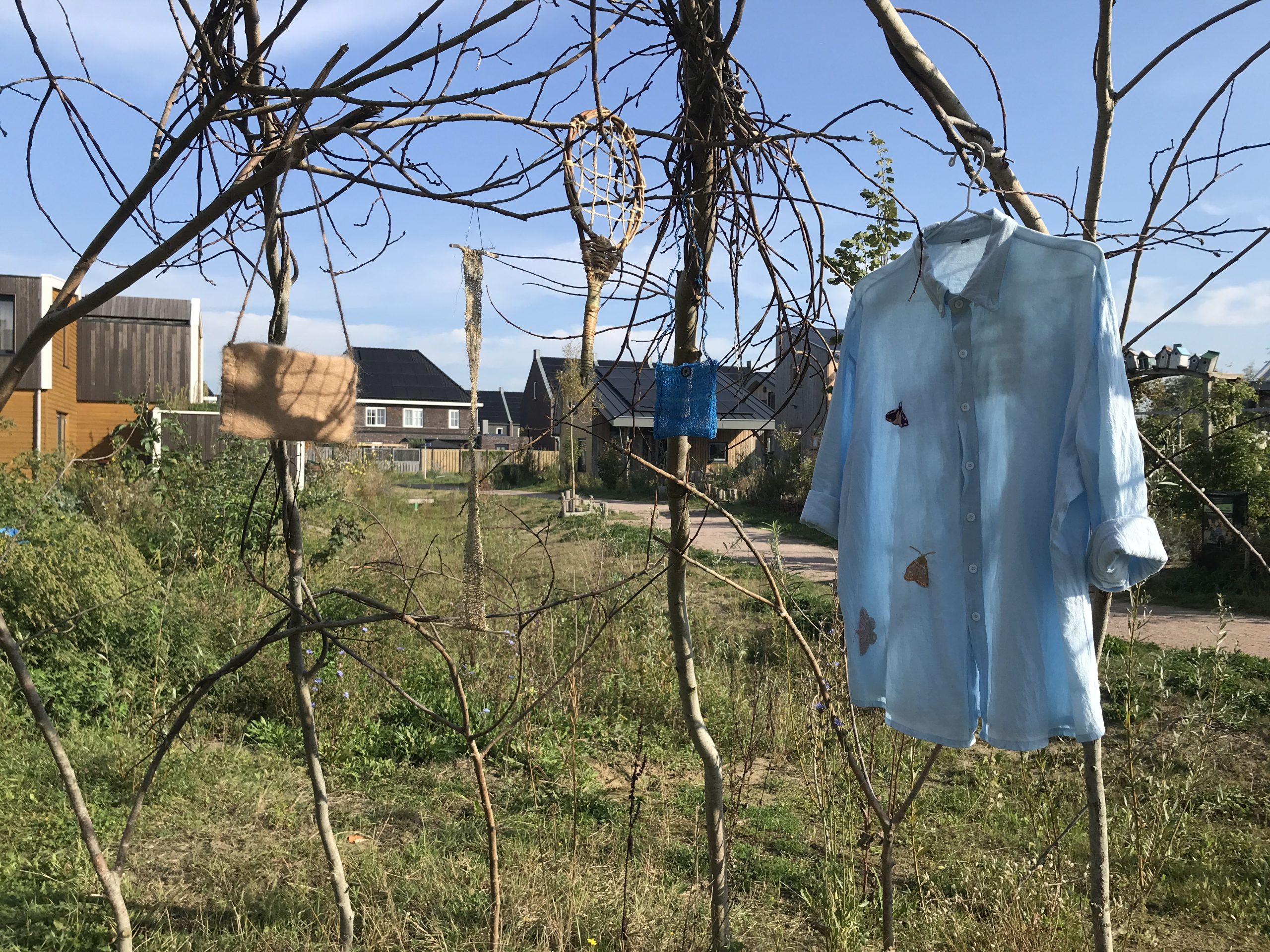 Expositie atelier groenmblauw Olstergaard tijdens Kunstroute Overijssel